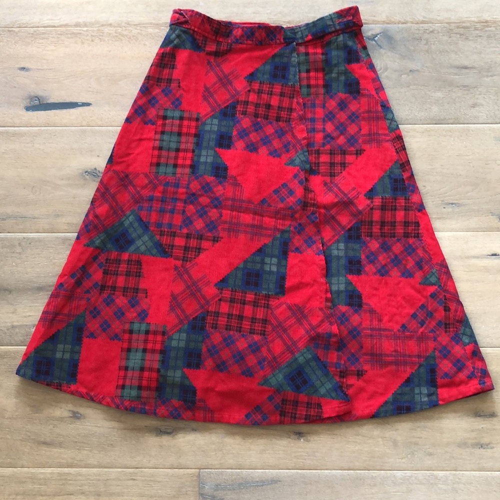 Vintage Meadowbank Stamford, Conn Corduroy Skirt